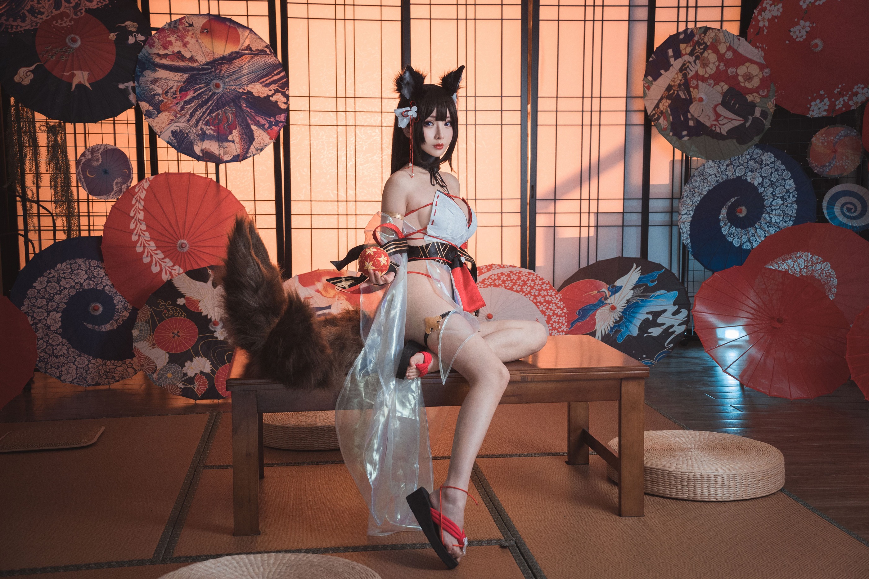 图片[1]-rioko凉凉子 – NO.127 Azurlane Amagi [30P]-XikXak